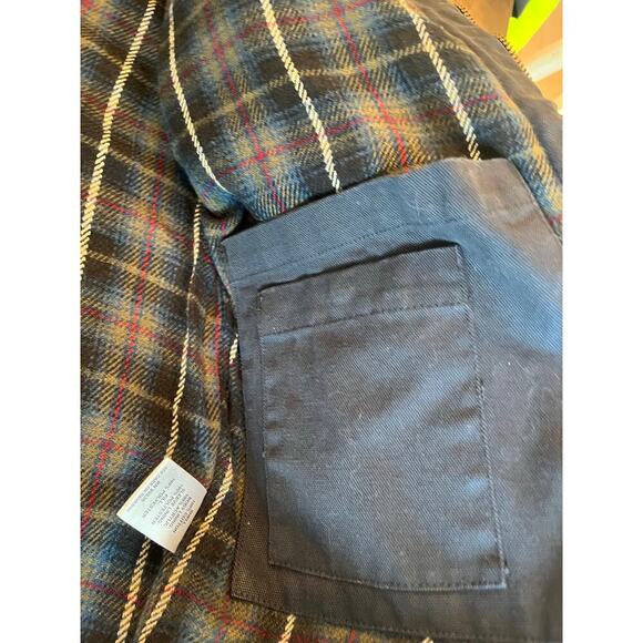 Cornerstone Medium Jacket Flannel Lined Barn Coat Men Medium Farm Chore WorkWear - Picture 9 of 13